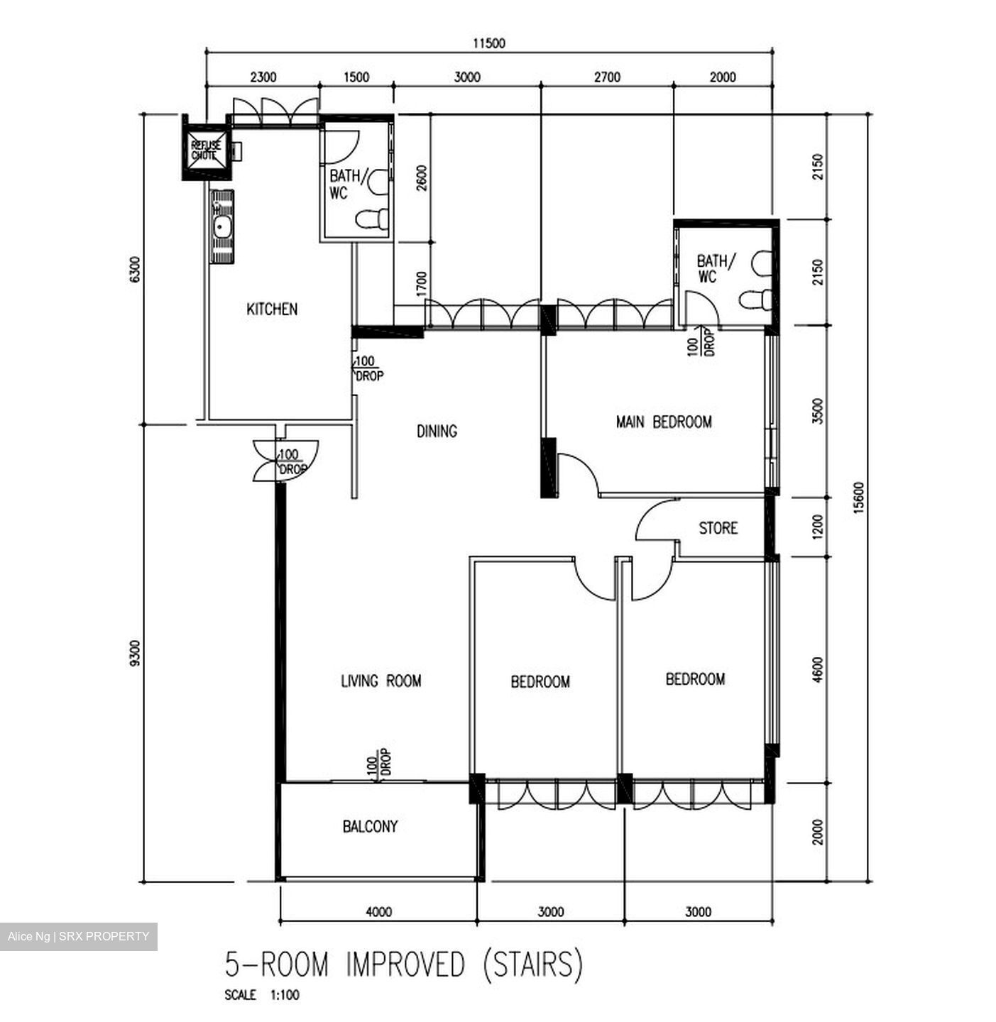 Blk 171 Ang Mo Kio Avenue 4 (Ang Mo Kio), HDB 5 Rooms #399827321